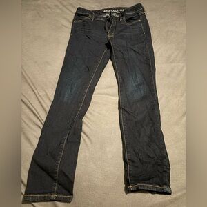 American Eagle super stretch dark jeans 10s